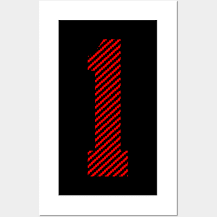 Number 1 Posters and Art